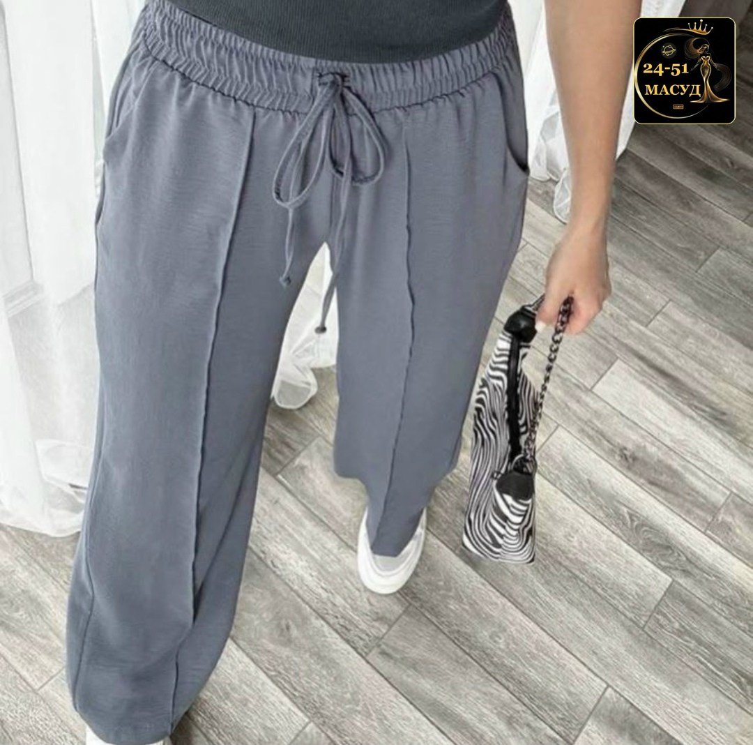 брюки женские палаццо,штаны женские,брюки свободного кроя,трикотажные брюки,брюки женские