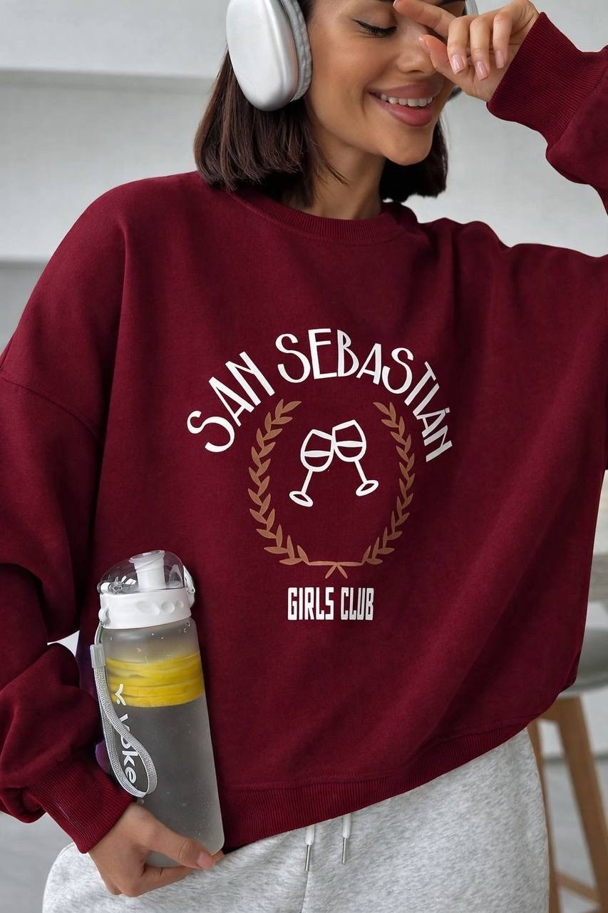 свитшот оверсайз бордовый с принтом old money assertive,женский свитшот оверсайз,свитшот женский,cвитшот оверсайз,свитшот оверсайз бордовый с принтом old money