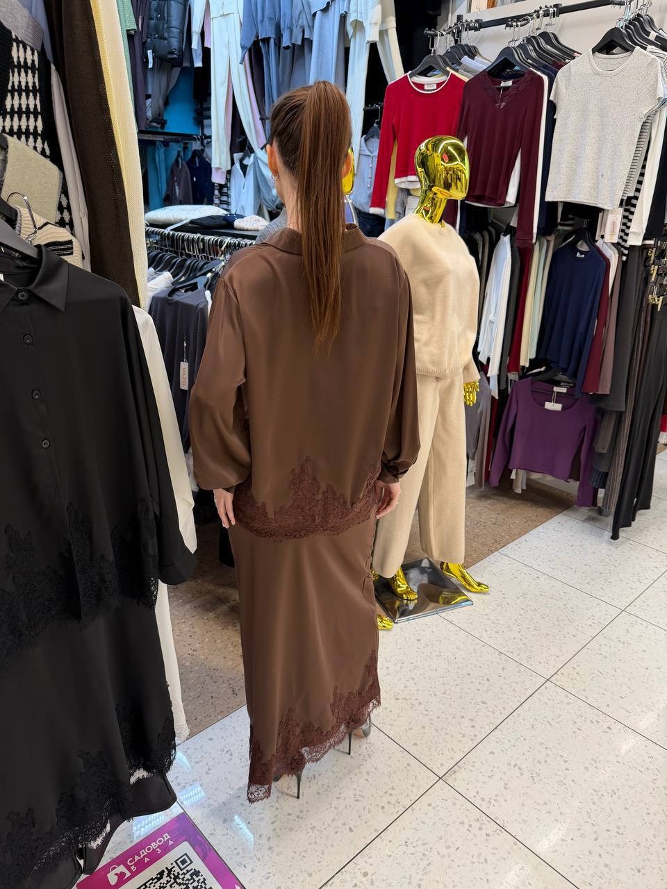 костюм с юбкой,шелковый костюм с юбкой,шелковый костюм,женский костюм,блузка и юбка