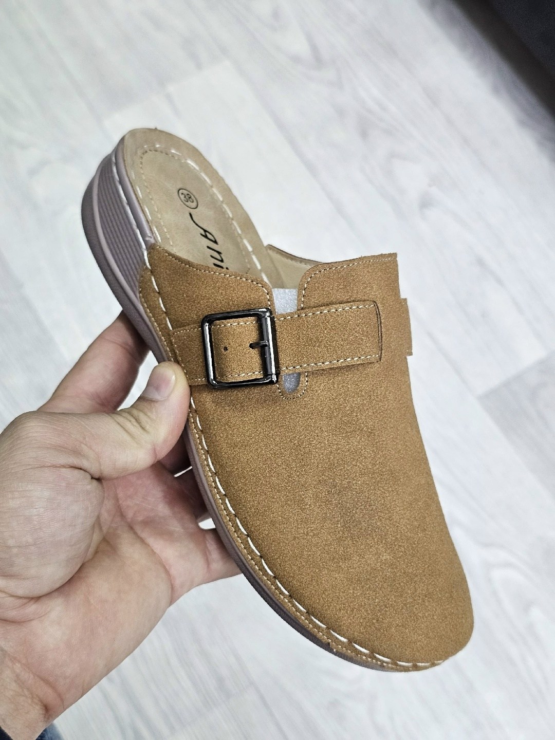 ,шлепанцы женские,тапочки модные,мюли замшевые,женская