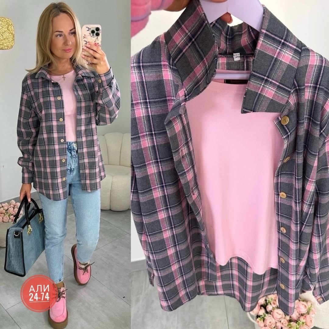 женская рубашка в клетку,рубашка в клетку,женская рубашка,повседневная рубашка,теплая рубашка в клетку женская