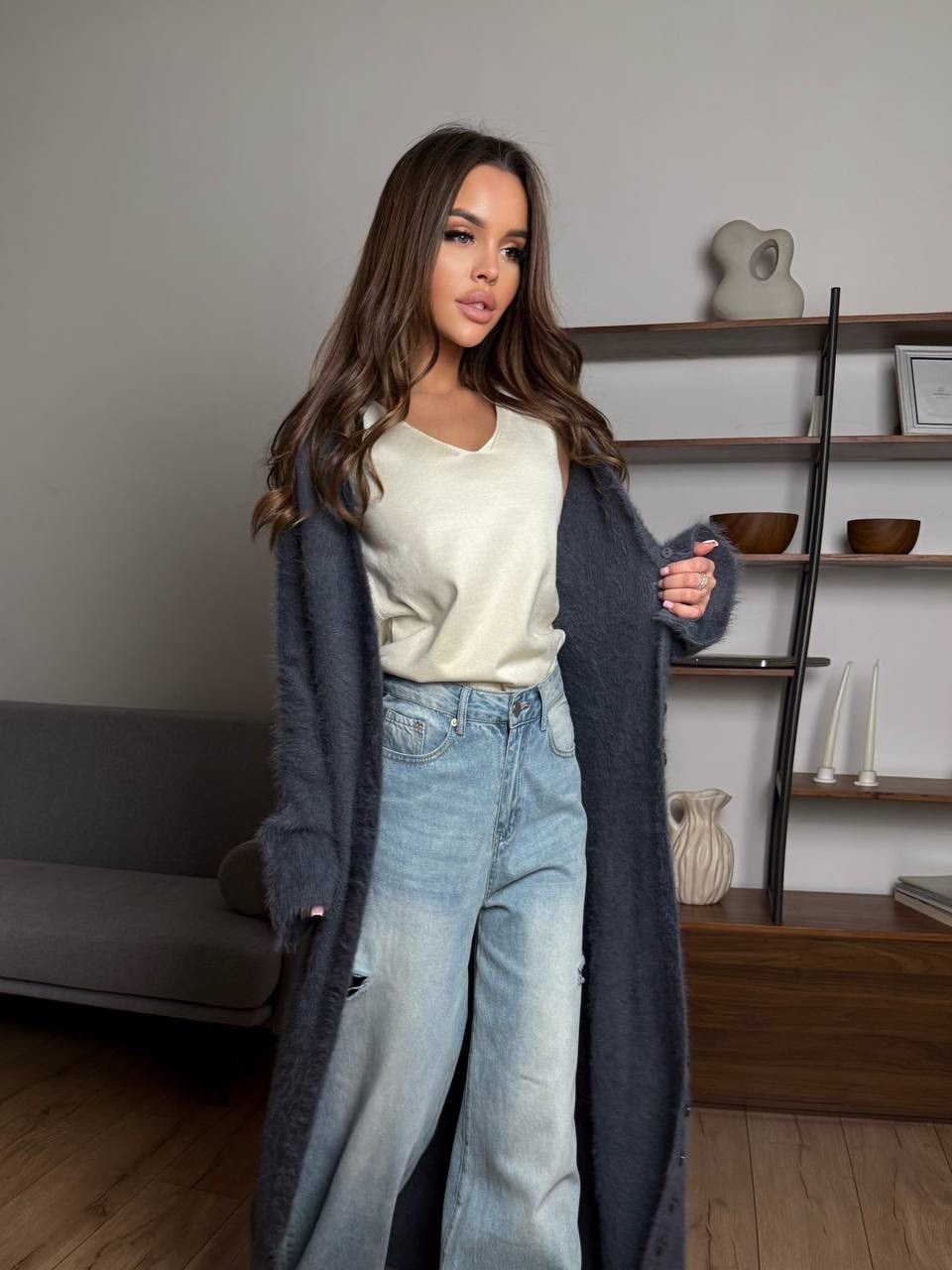 кардиган,женский кардиган,длинный кардиган,удлиненный кардиган,стильные кардиганы