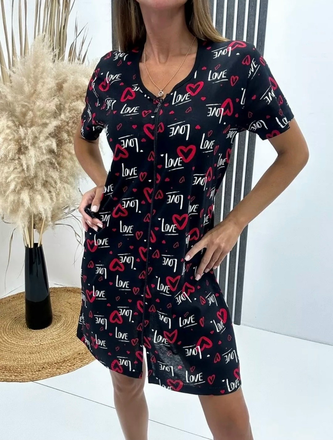 халат женский,домашняя туника,домашний халат большие размеры,женский домашний халат,халат женский домашний на молнии