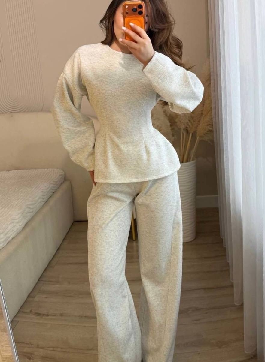 трикотажные костюмы,стильные женские костюмы,спортивные комплекты брючные,широкие брюки,костюм трикотажный serianno