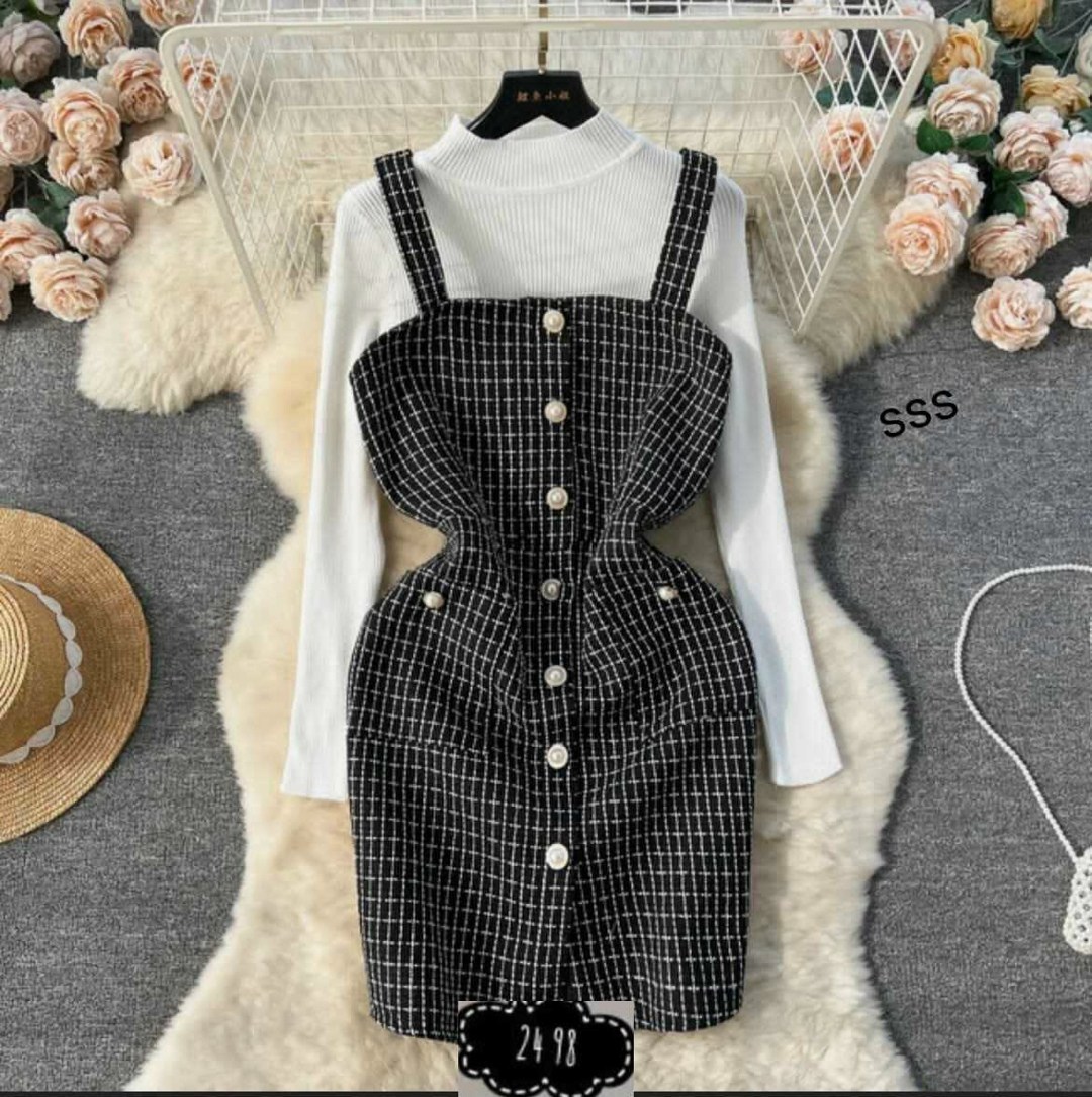 костюм с платьем,платья в клетку,шерстяное платье,платье стиль,платье сарафан