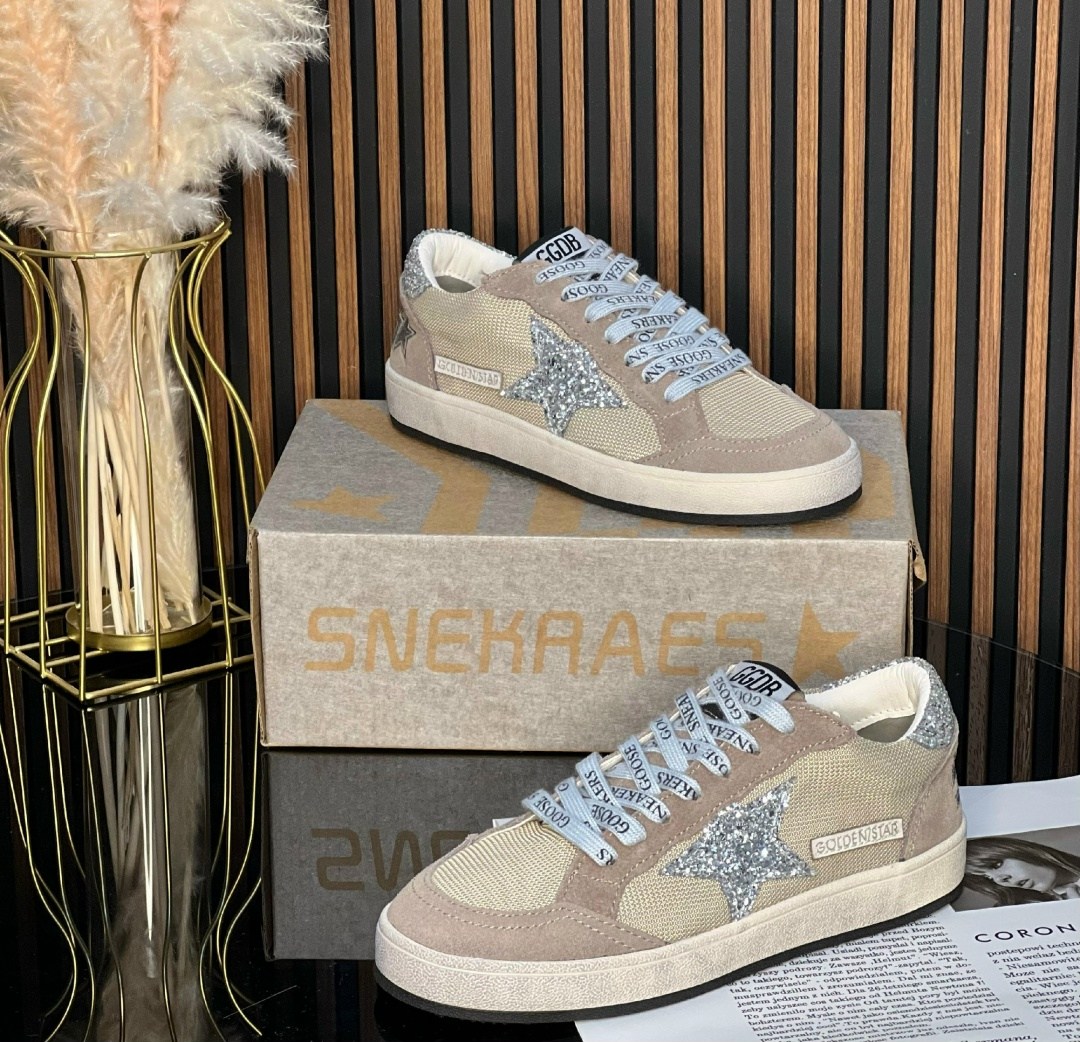 кеды зимние с натуральным мехом golden goose premium shoes,golden goose кроссовки,,кеды golden goose,коричневые кроссовки ball star golden goose anthracite silver