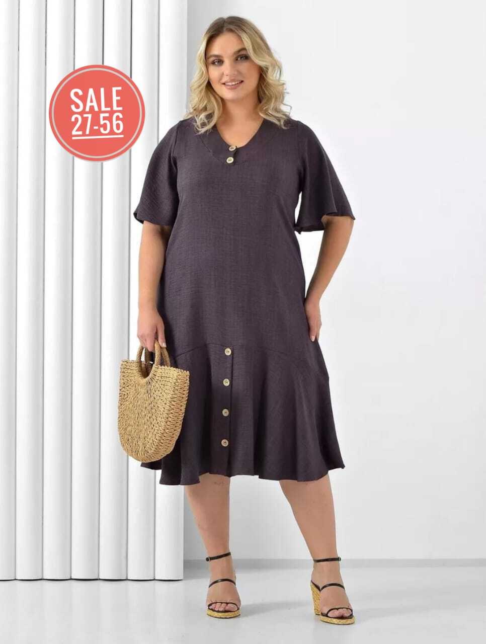 фиолетовое платье,платье большого размера кристина (фиолетовый),платье для полных,одежда больших размеров,женское платье больших размеров