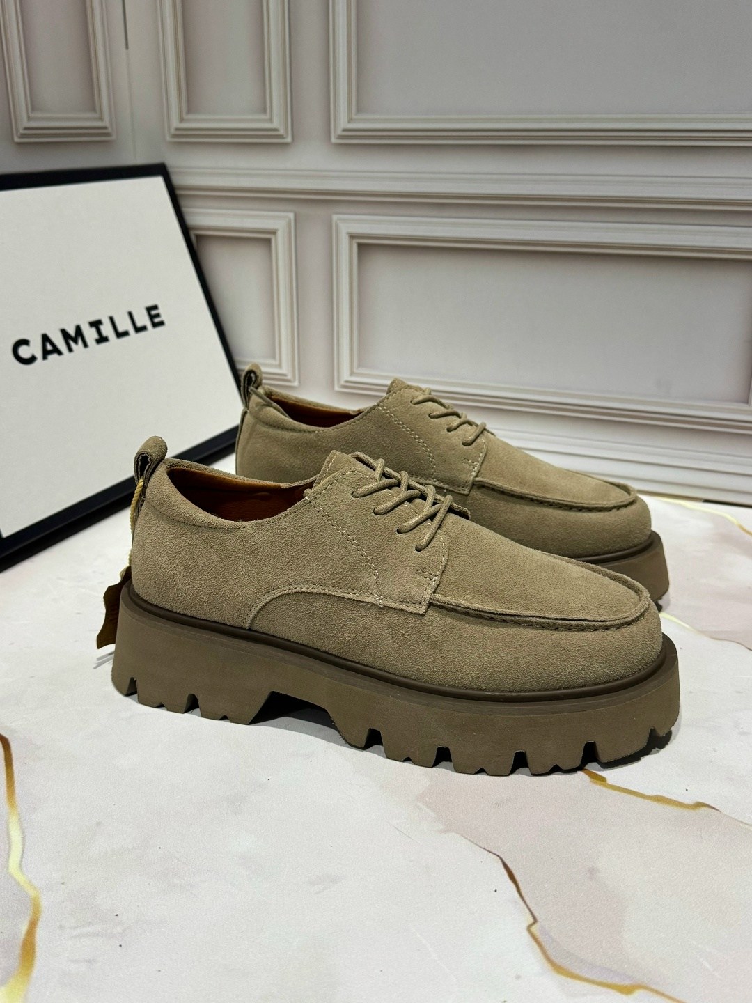 ,женские полуботинки,женская ,платформа ,замшевая