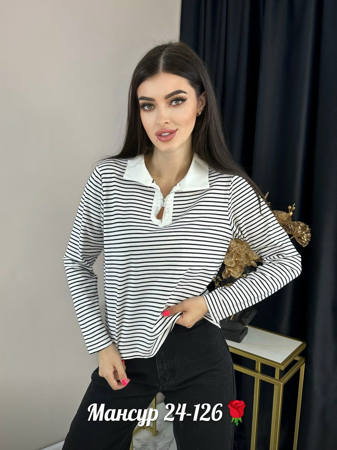 кофта женская,модная кофта,кофта короткая,кофта с воротником,блузка в полоску