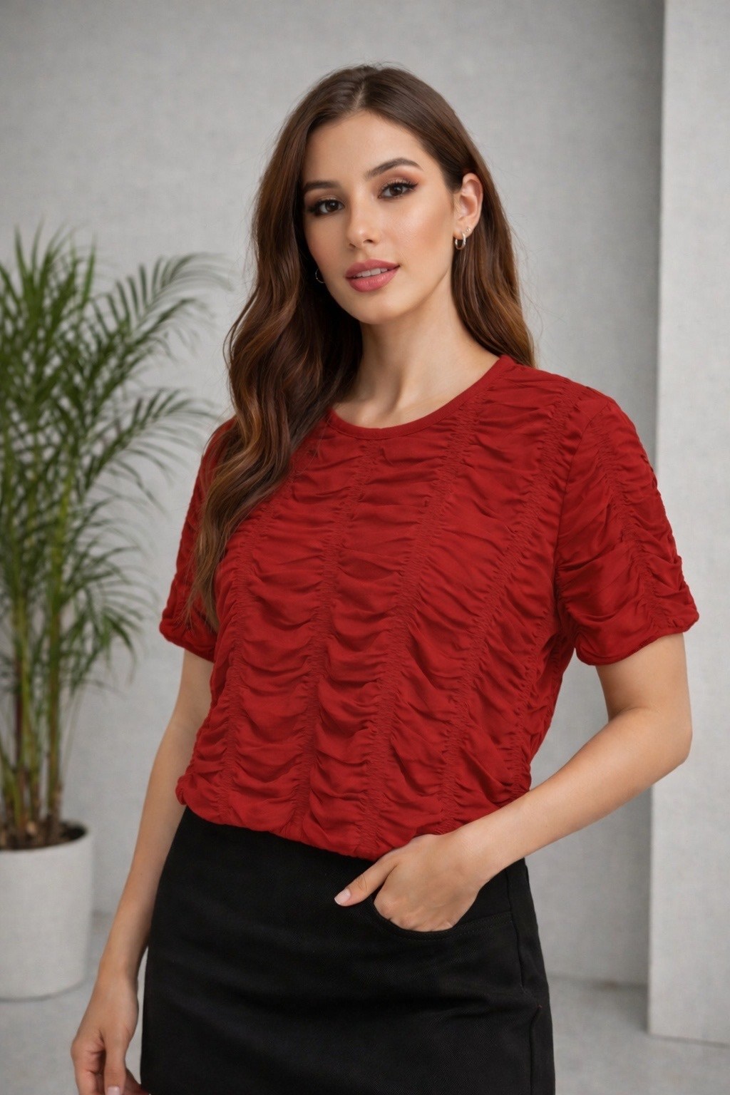 повседневная блуза,блуза,блузка голубая,блузка с оборками,блузка женская