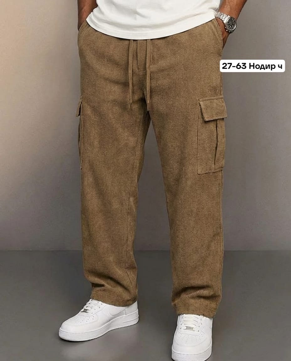 вельветовые штаны карго,мужские брюки карго,брюках карго,брюки мужские,брюки с карманами