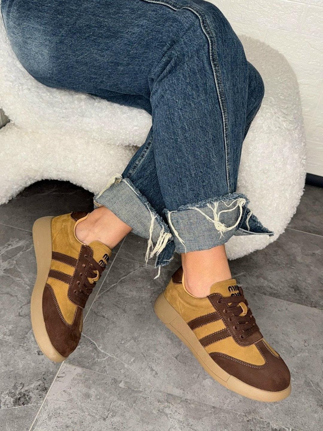 ,кеды miu miu на платформе арт арт. лх1667, женская,кроссовки miu miu,женские кроссовки