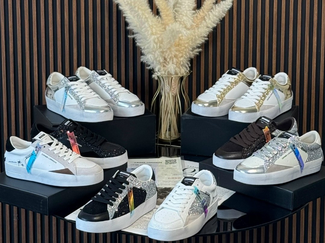 ,кожаные кеды crime london,кеды женские белые натуральная кожа на платформе с блестками crime london,кеды crime london,crime london baskets basses sk8 deluxe anialier-gold