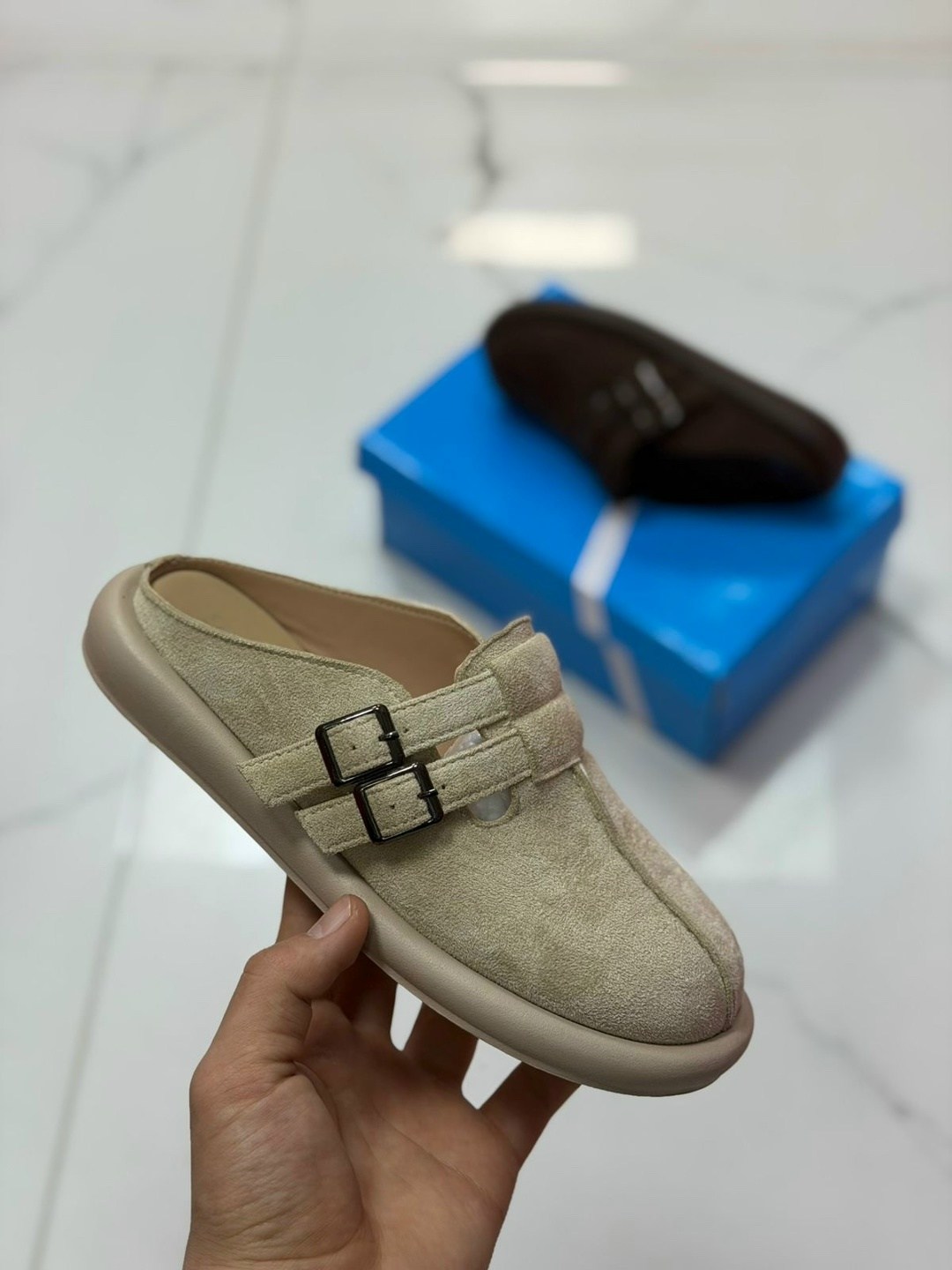 ,женские летние тапочки baotou,шлепанцы женские,шлепанцы замшевые,замшевые сабо