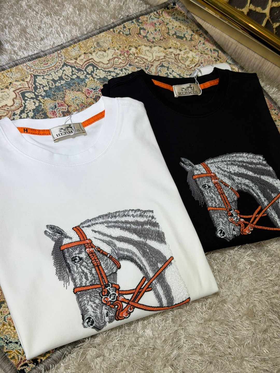 футболка hermes,футболки брендовые,футболка,футболки с вышивкой,футболки женская