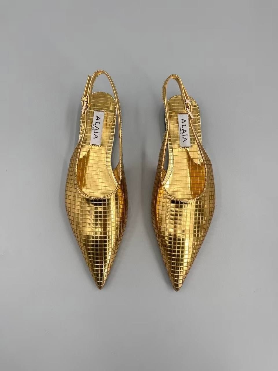 босоножки alaia,дизайнерская ,мюли женские,,кожаные босоножки