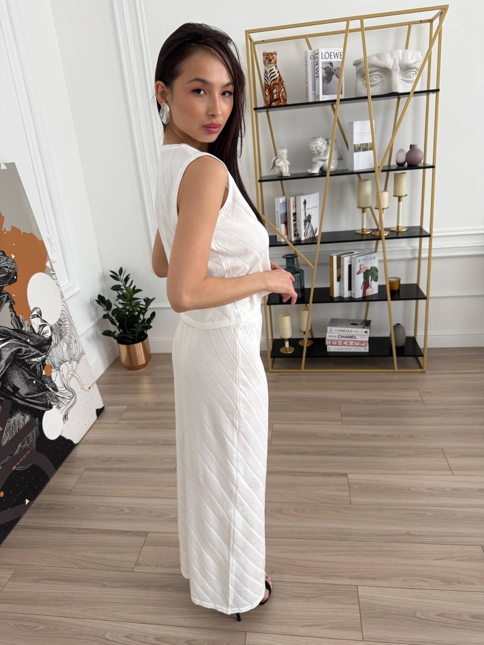 белая юбка,костюм с юбкой,юбка и топ,костюм с топом и юбкой,юбка макси