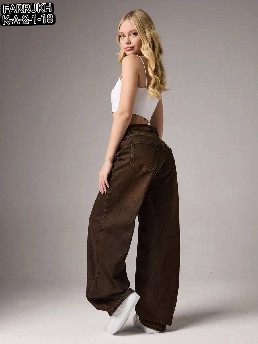 джинсы клеш feelz размер 25 коричневый,джинсы широкие feelz размер 25 коричневый,джинсы клеш feelz размер 26 коричневый,широкие джинсы,женские джинсы