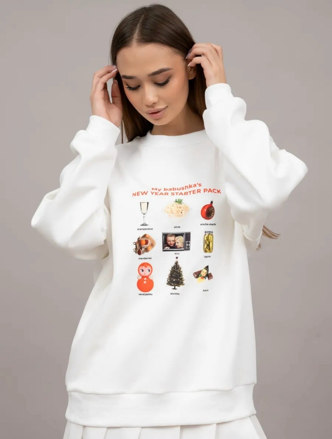 свитшот женский оверсайз,свитшот женский "russian girl",женские толстовки и свитшоты,свитшот женский,женский свитшот с принтом