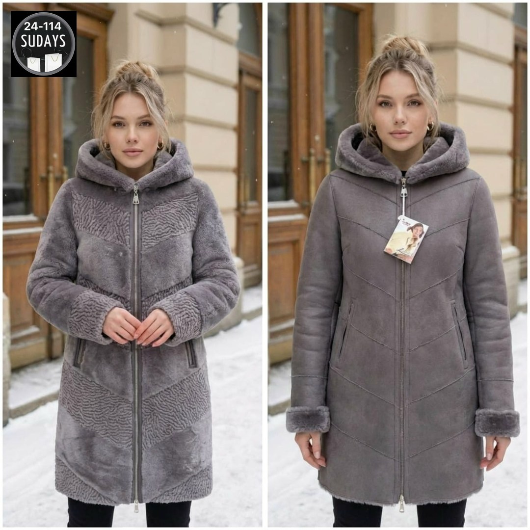 дубленка umoda,дубленка женская,дубленка женская из натуральной овчины с капюшоном,дубленка женская зимняя с капюшоном натуральная,дублёнка