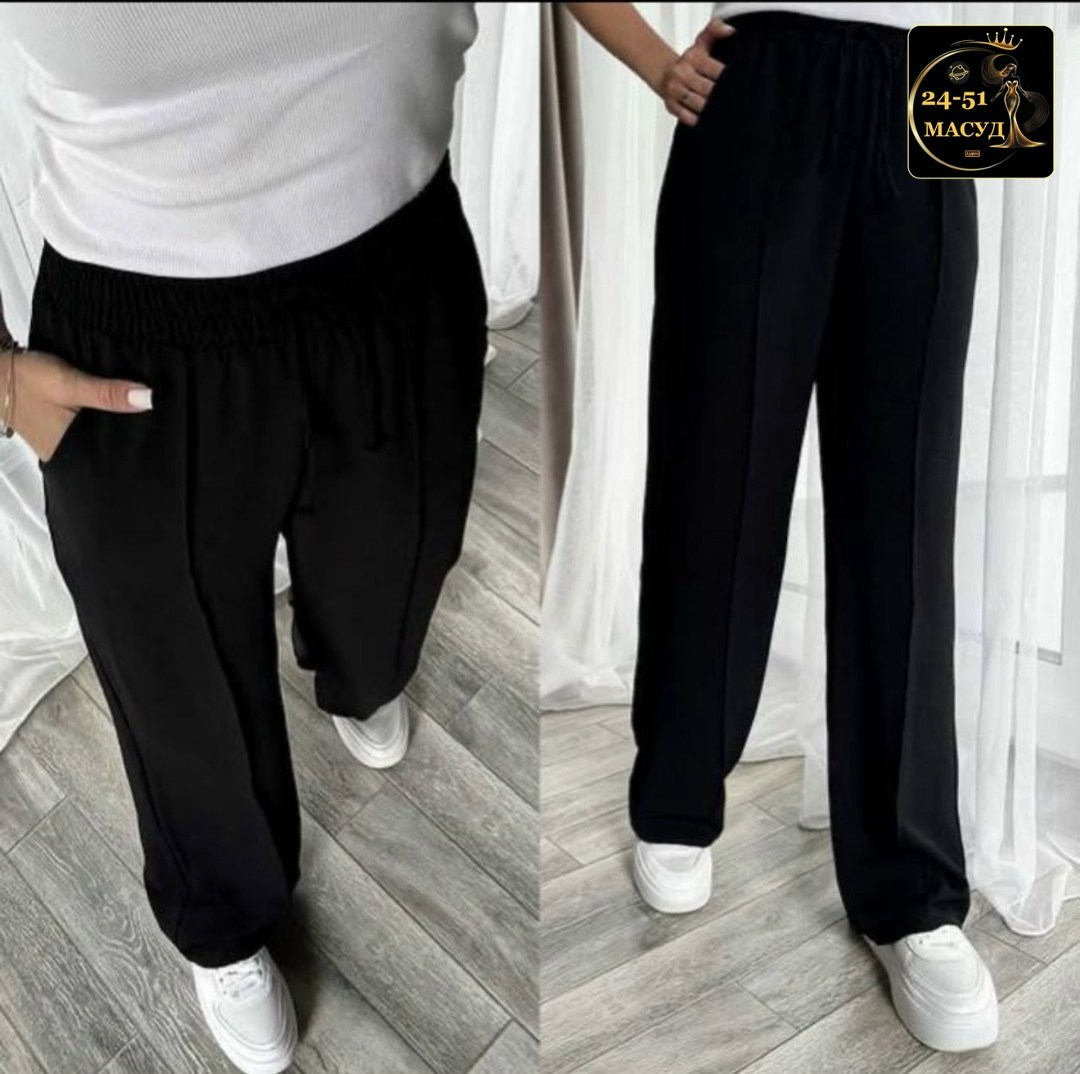 брюки женские палаццо,штаны женские,брюки свободного кроя,трикотажные брюки,брюки женские