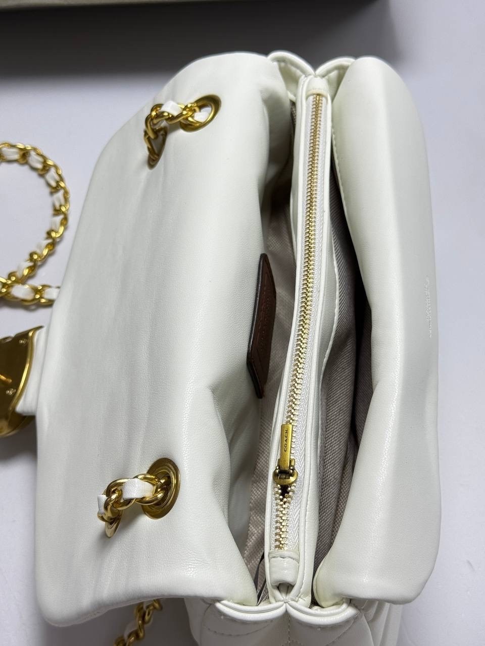 coach белая сумка через плечо,сумка coach белый,coach сумка,coach белая кожаная сумка через плечо tabby для женщин,женская сумка coach