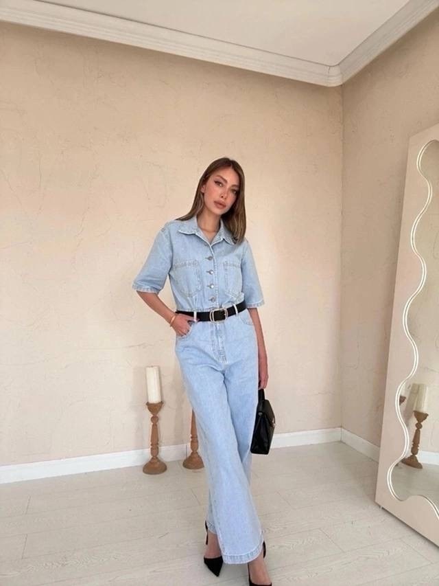 джинсовый женский комбинезон,джинсовый комбинезон,комбинезон джинсовый брючный,джинсовый слитный комбинезон женский,джинсовый комбез