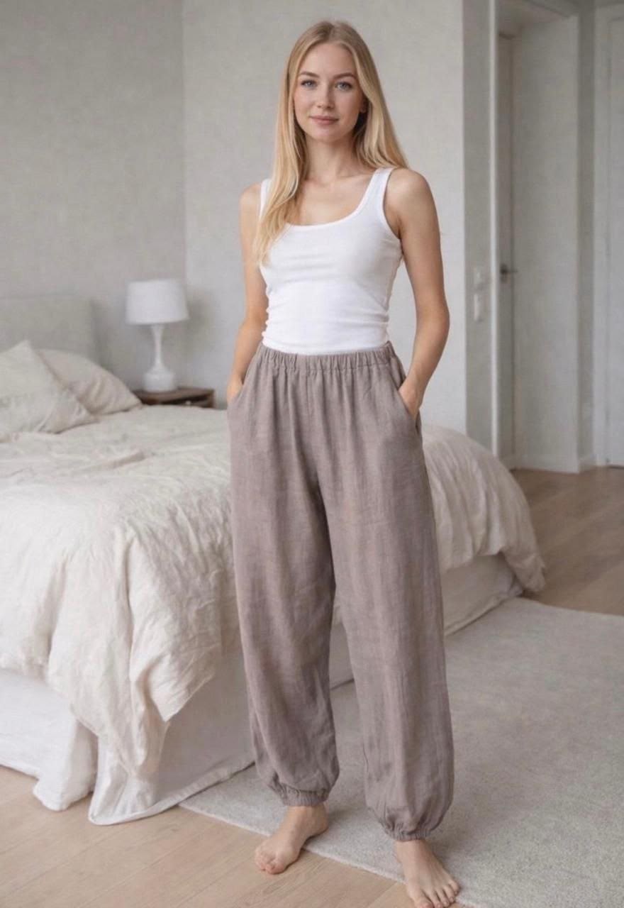 брюки льняные,брюки женские льняные,брюки льняные свободные,брюки из льна,льняные штаны