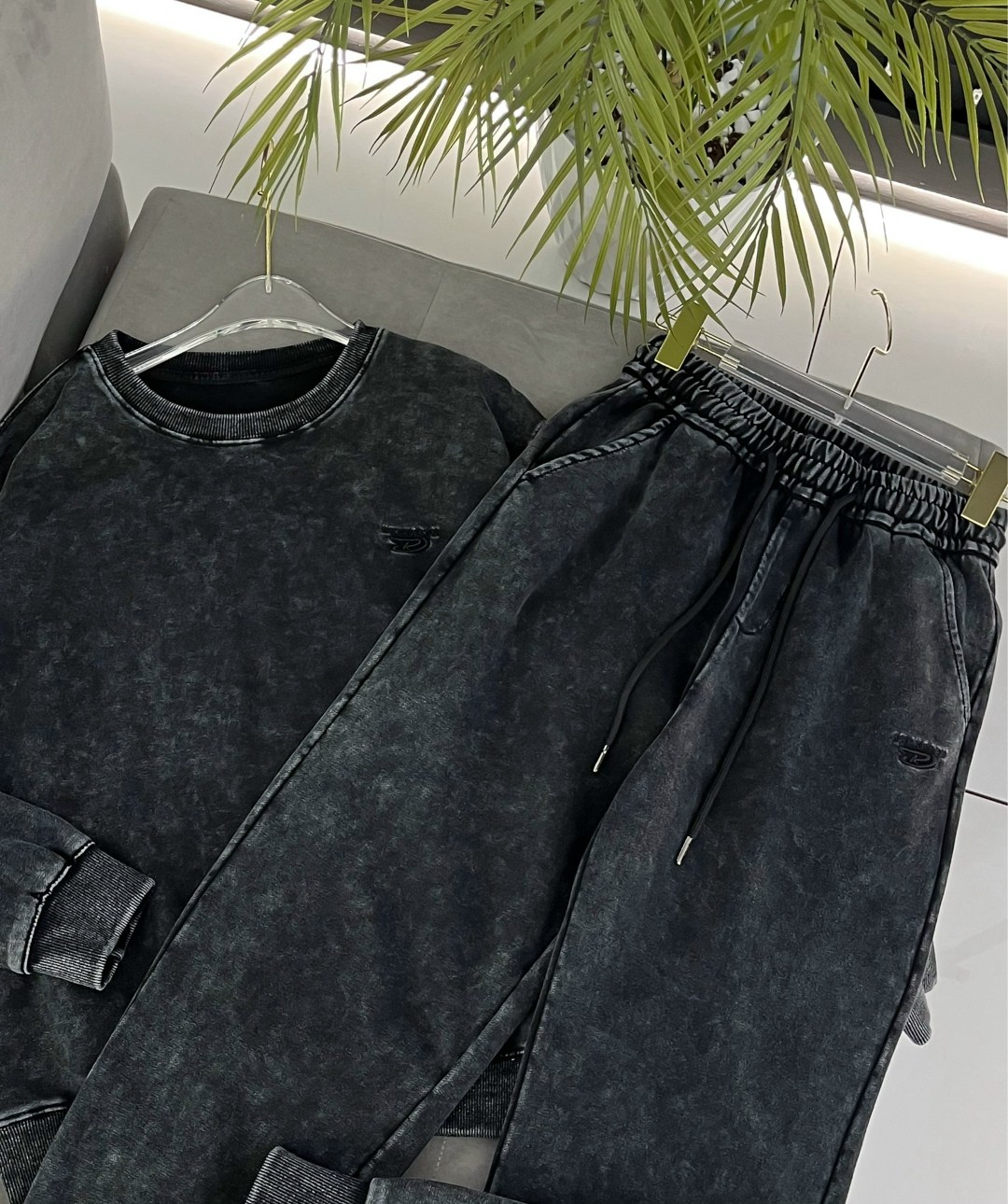 спортивный костюм варенка оверсайз b&ch 294285448,стильные костюмы,спортивный костюм,спортивный костюм варенка оверсайз b&ch цвет серый,спортивный костюм велюровый оверсайз