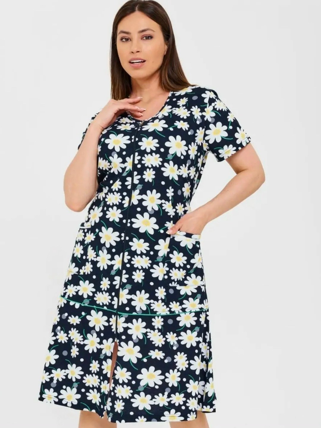 халат женский,домашняя туника,домашний халат большие размеры,женский домашний халат,халат женский домашний на молнии