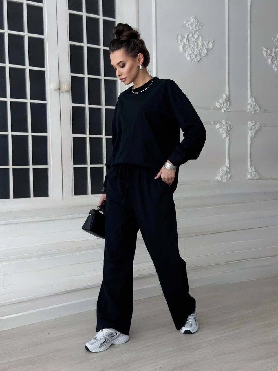 костюм женский,костюм с брюками,cпортивный костюм женский черный,женский костюм с брюками палаццо,спортивный костюм женский