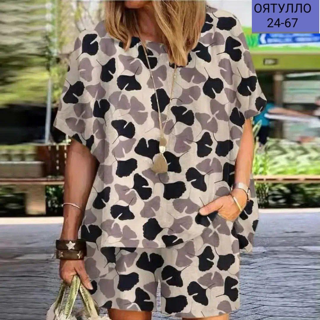 женские летние костюмы,летние наряды,женская блузка с принтом,летние костюмы,костюм на лето