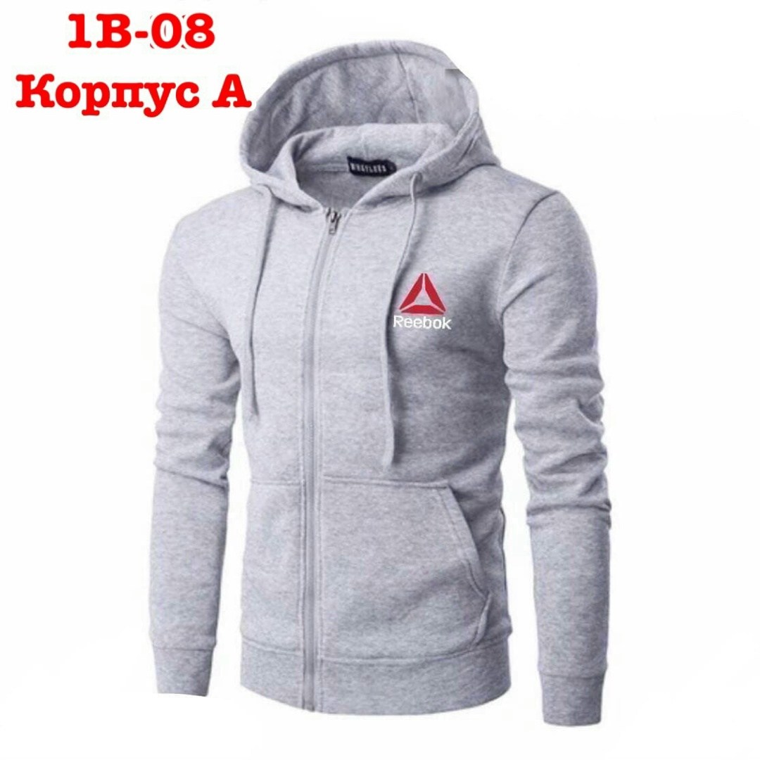 худи мужская reebok,мужские толстовки reebok,толстовка мужская с капюшоном,мужской спортивный костюм reebok 46-54,мужская толстовка