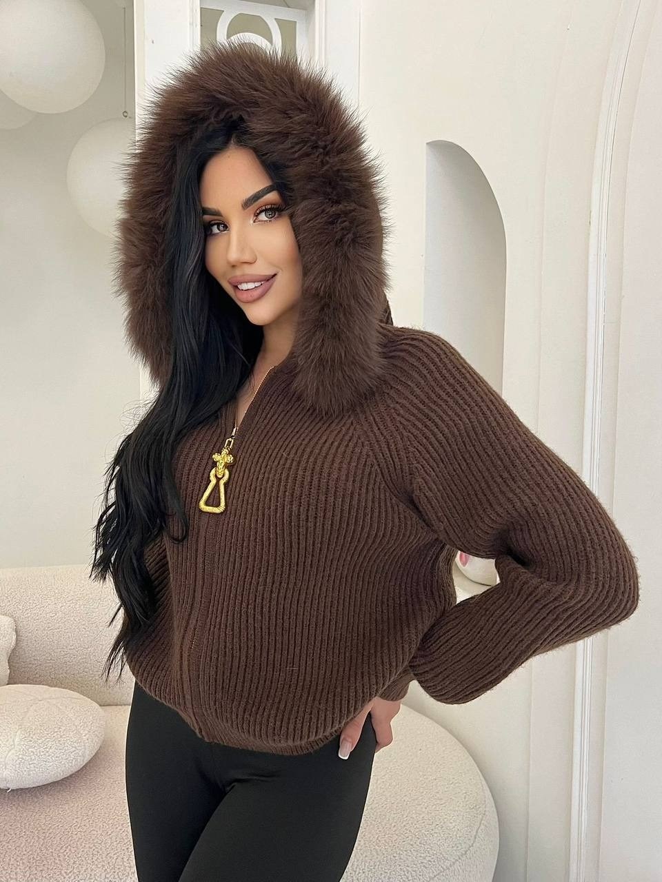 женская кофта,кофта кардиган,свитера женские,свитера с капюшоном,вязаная куртка