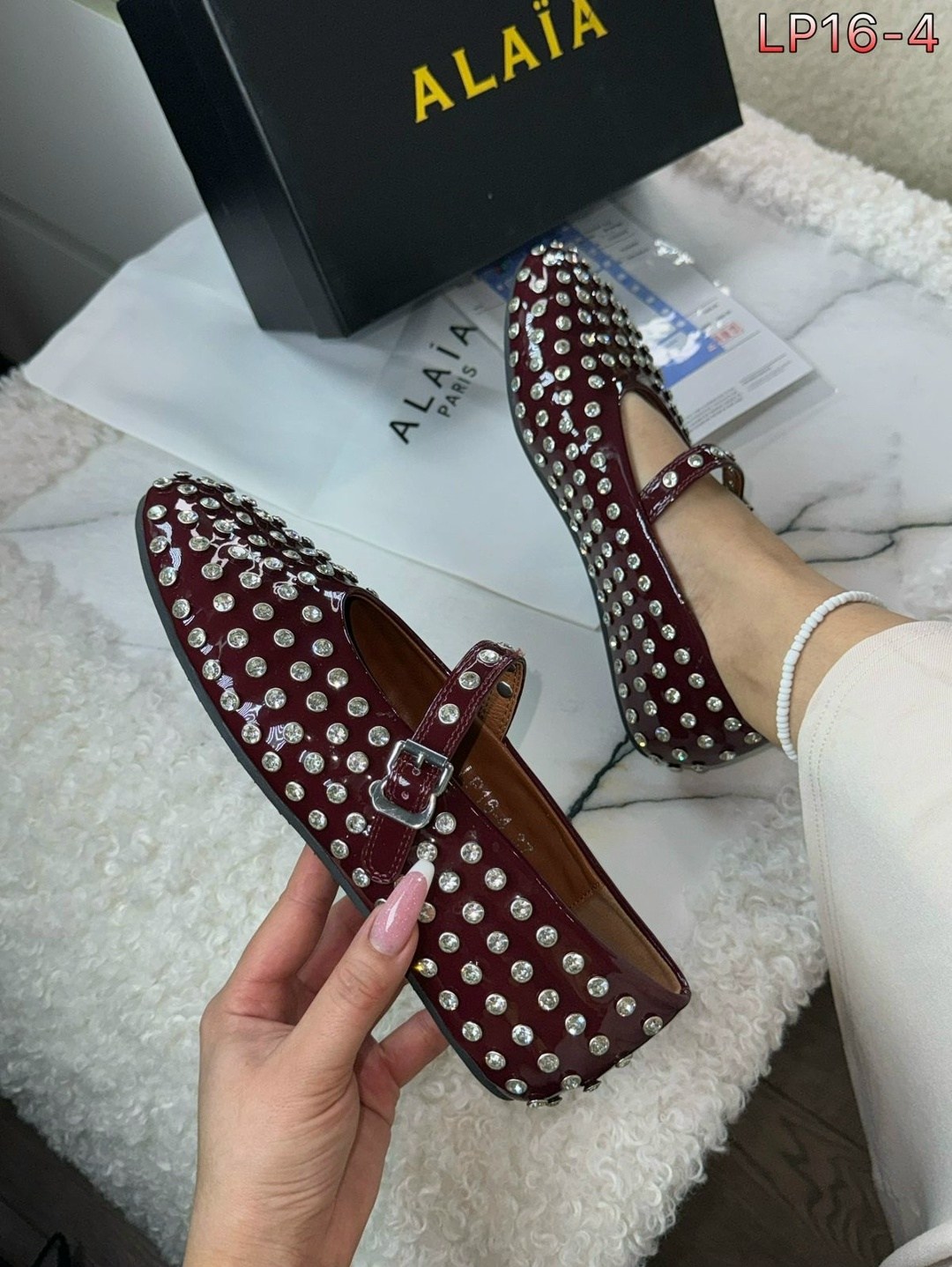 alaia балетки,,балетки кожаные,туфли со стразами для девочки,балетки