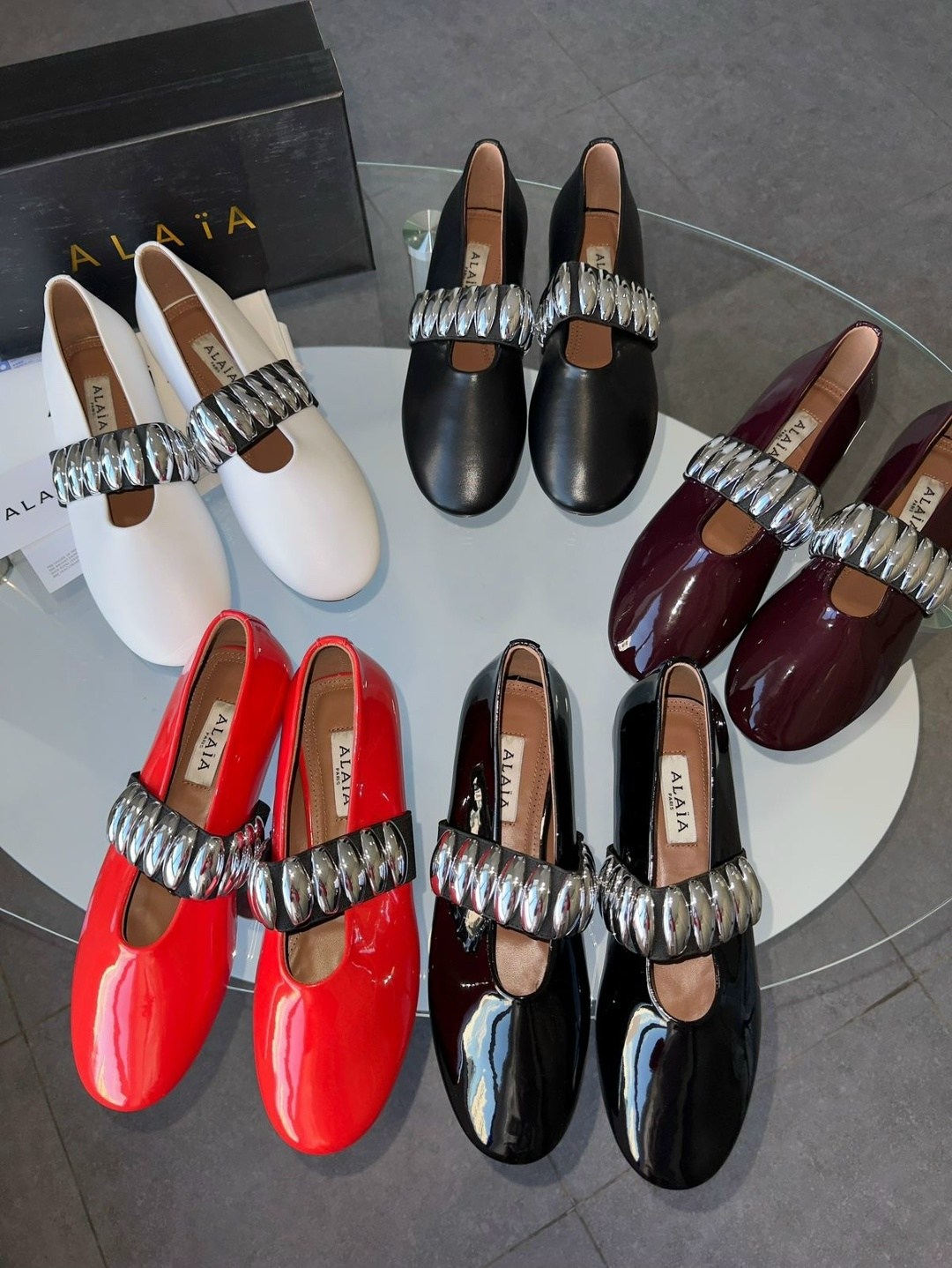 ,брендовая ,балетки alaia,женская ,миу миу  балетки