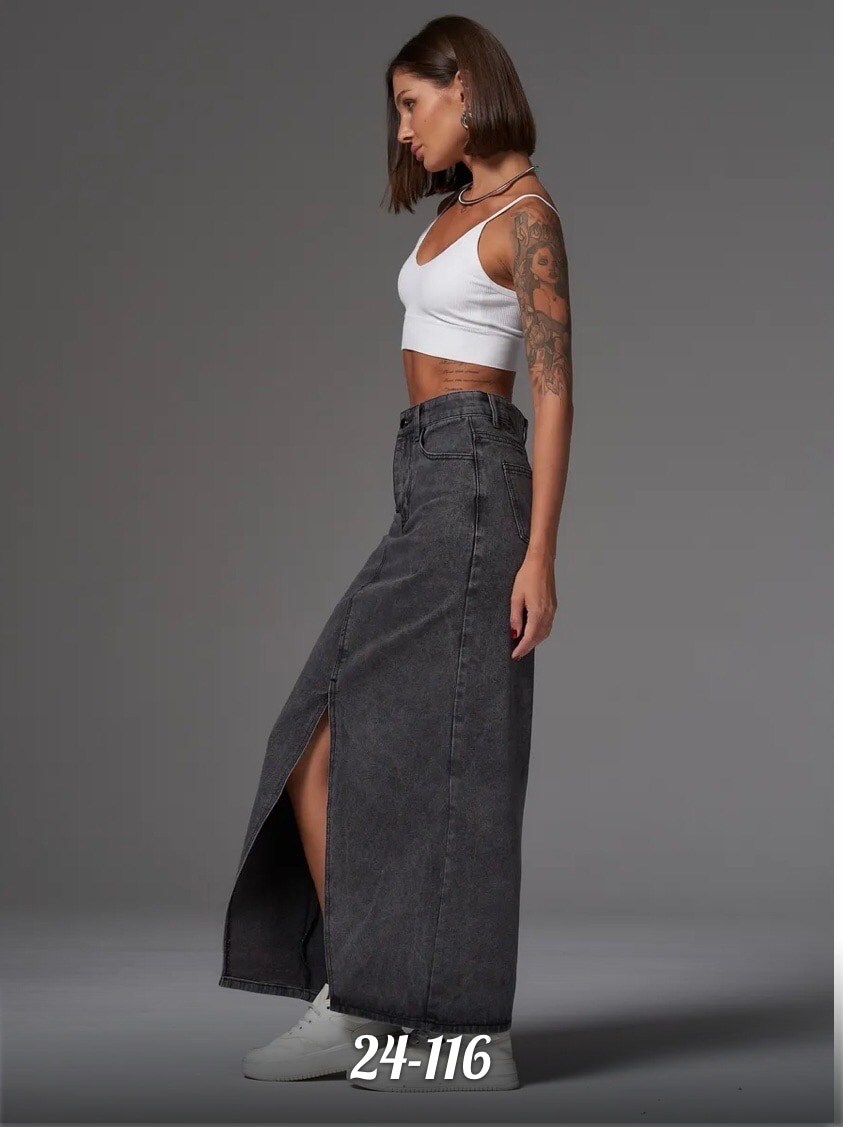 юбка джинсовая длинная с разрезом спереди карандаш v.p.line 216747552,юбка джинсовая длинная с разрезом спереди карандаш v.p.line,джинсовая юбка,длинная джинсовая юбка,джинсовая юбка макси