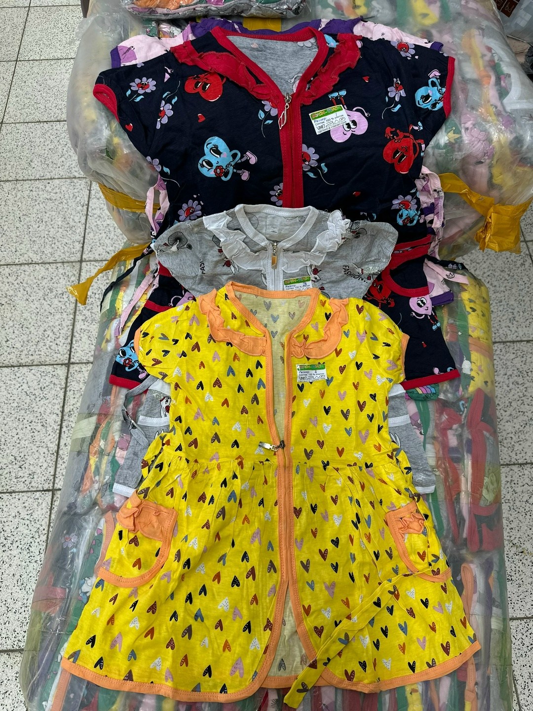 детский халат для девочек,халат для девочек,детский халат,детский халатик на молнии,