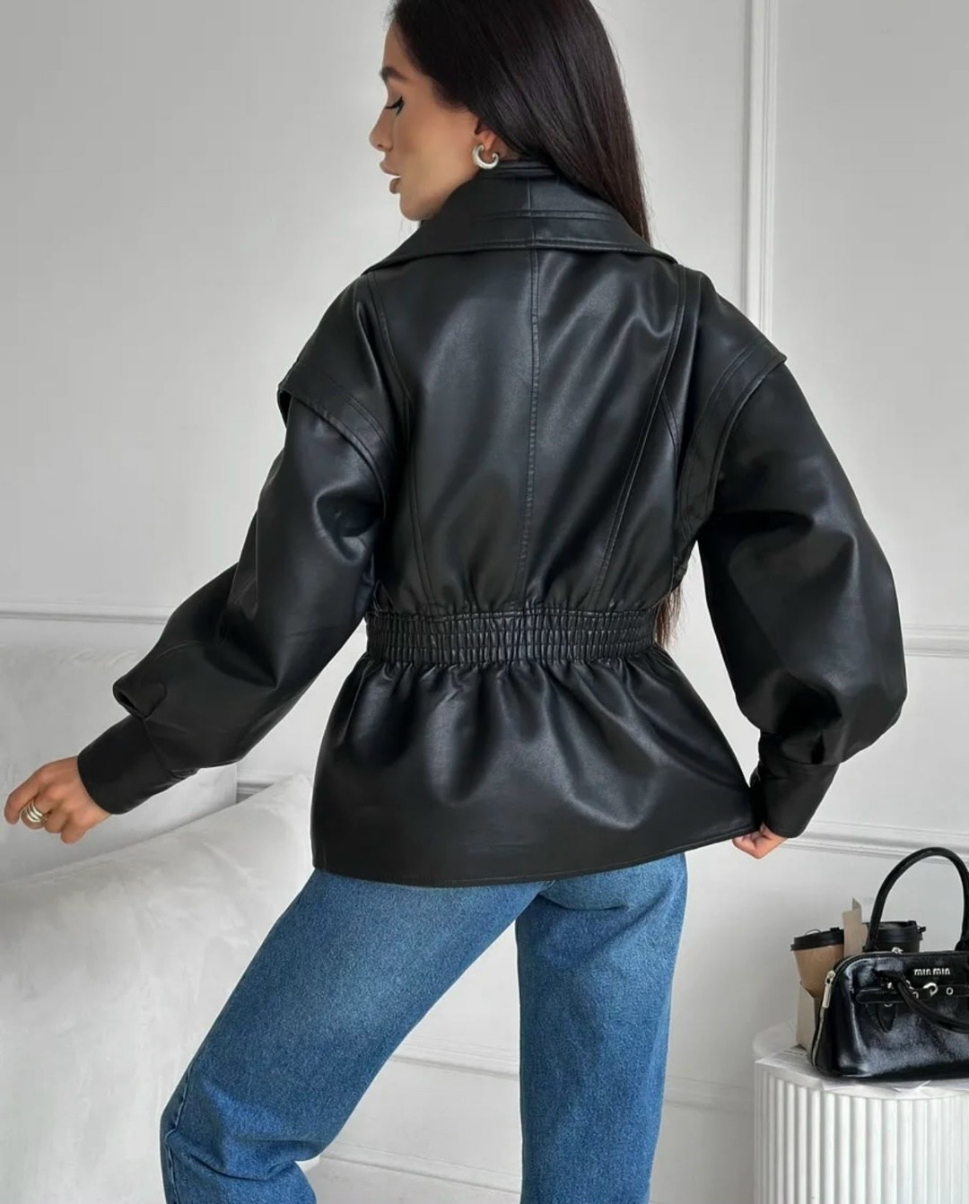 кожаная куртка,куртка женская из искусственной кожи,женская кожаная куртка,модная женская кожаная куртка из искусственной кожи,женская куртка