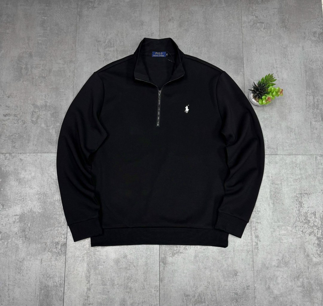 джемпер polo ralph lauren vintage fleece quarter zip sweat,мужской серый свитер от polo ralph lauren,кофта мужская,кофта поло,толстовка свитер