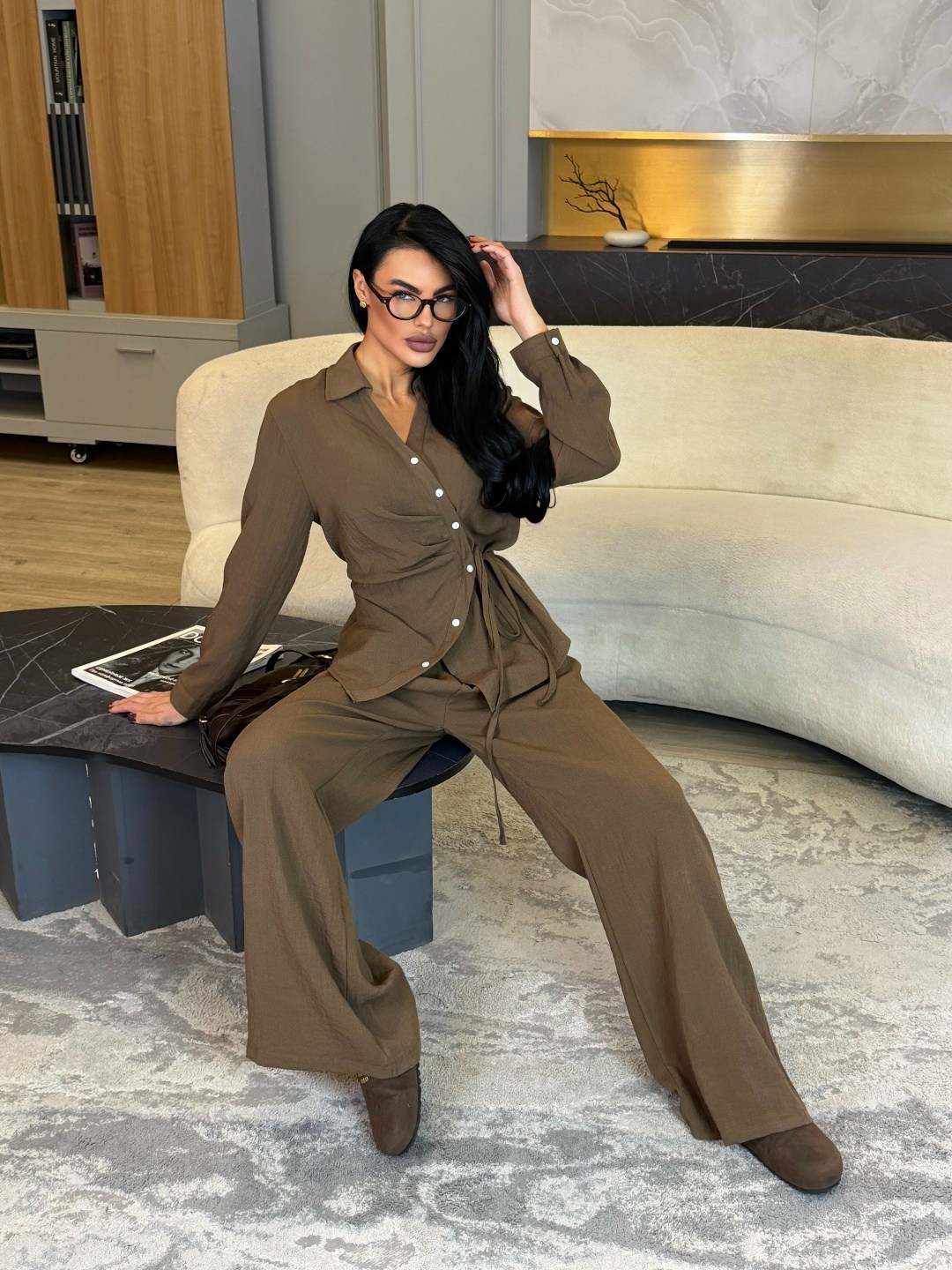 брючный костюм женский,брючный костюм,атласный брючный костюм,повседневный костюм,комплект брючный