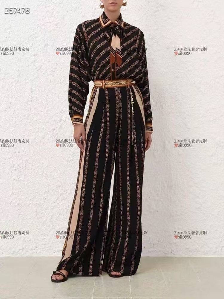 брючный костюм,костюм шелковый,брендовые одежды,костюм с принтом,брендовые вещи