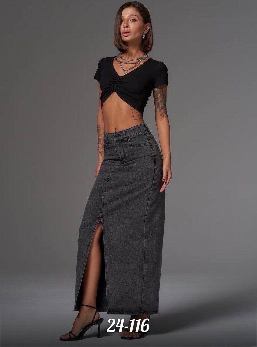 юбка джинсовая длинная с разрезом спереди карандаш v.p.line 216747552,юбка джинсовая длинная с разрезом спереди карандаш v.p.line,джинсовая юбка,длинная джинсовая юбка,джинсовая юбка макси
