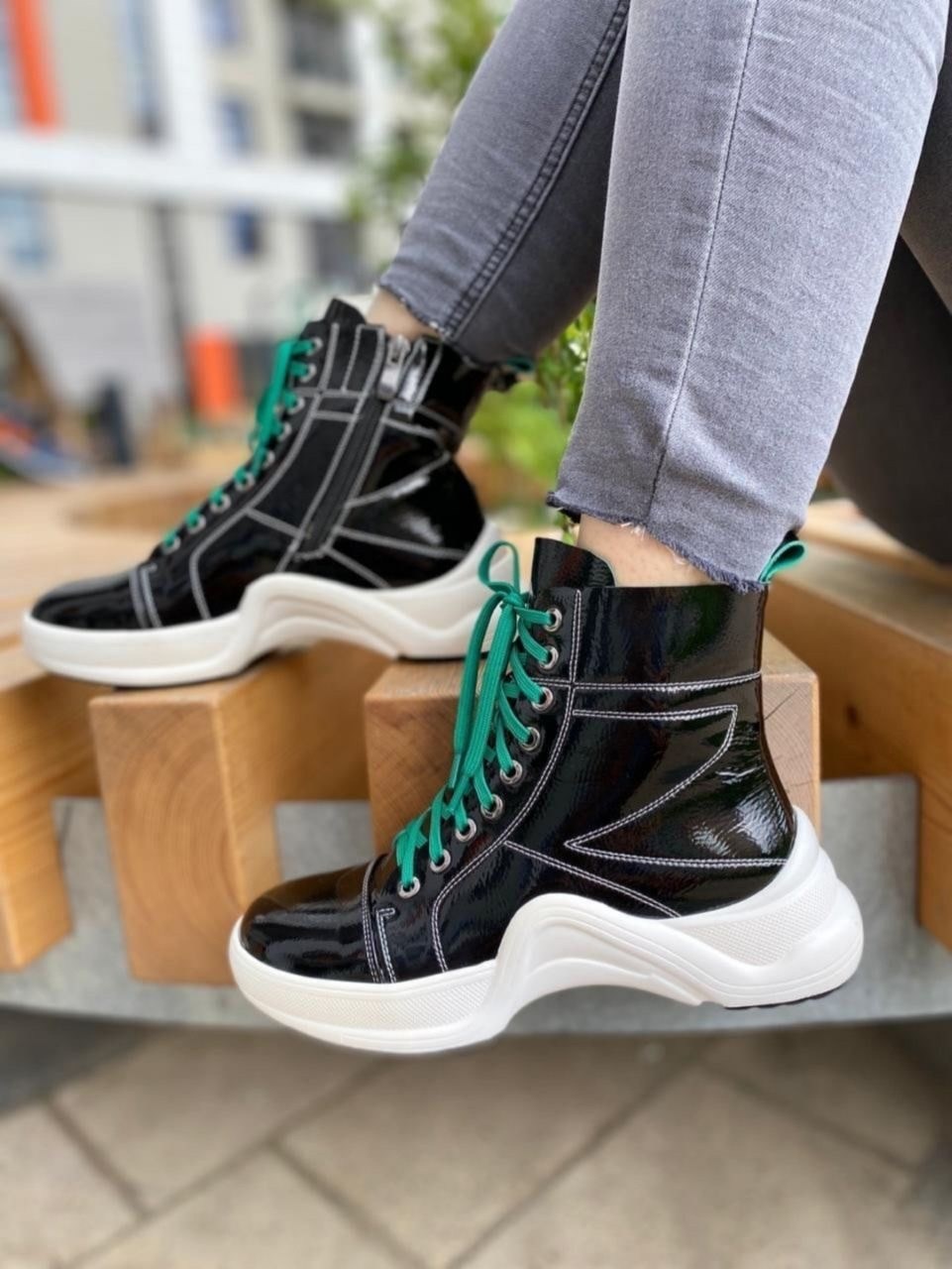 ,женские ботинки,модные ботинки, женская, спортивная