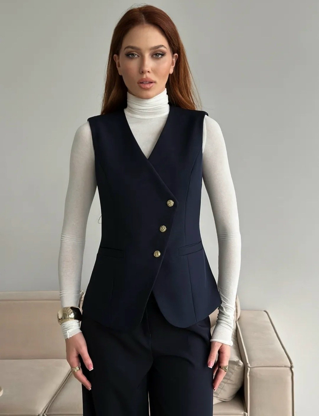 жилет,женский жилет,жилет приталенный,жилет деловой,стильный жилет