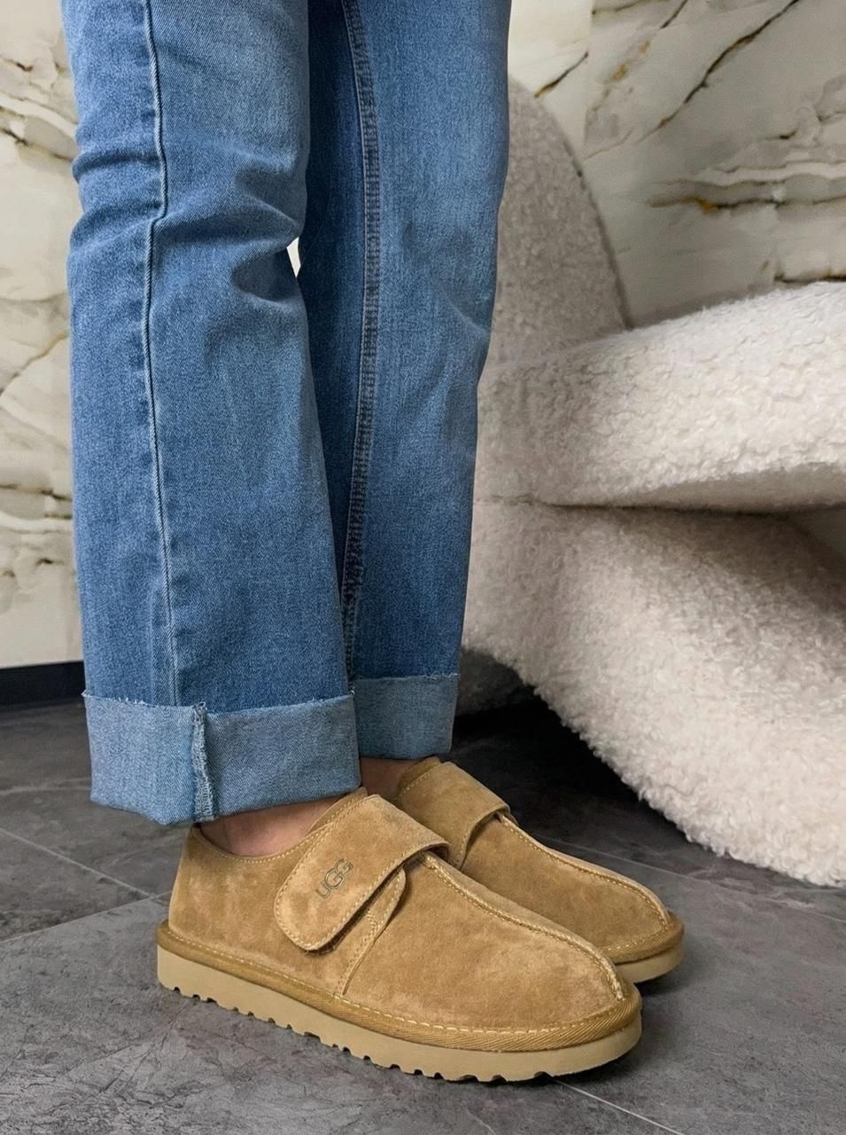 ,мужские угги,ugg mens slippers flex black,слипоны мужские,женские угги