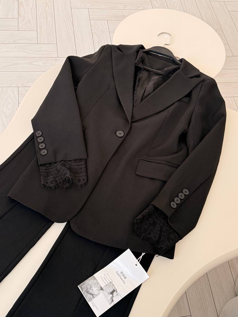 брючный костюм женский безко,женский брючный костюм,брючный костюм,классический брючный костюм,черный брючный костюм