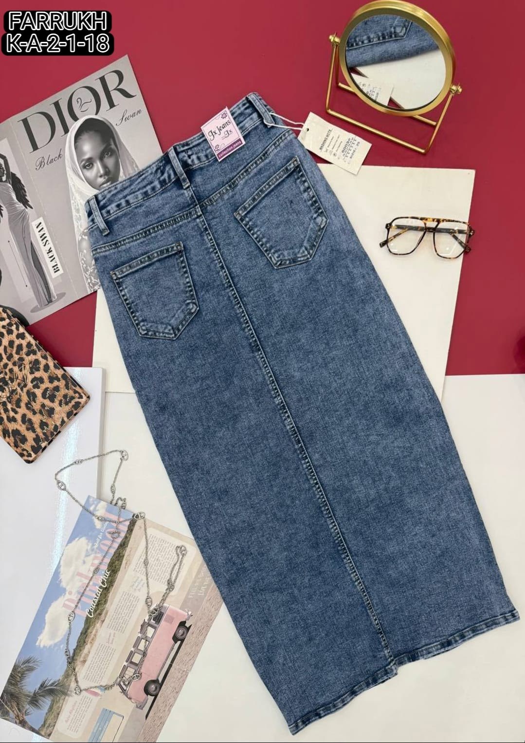 джинсовая юбка с разрезом спереди,джинсовая юбка карандаш,женские джинсовые юбки,юбка джинсовая миди ik 176744960,джинсовая юбка