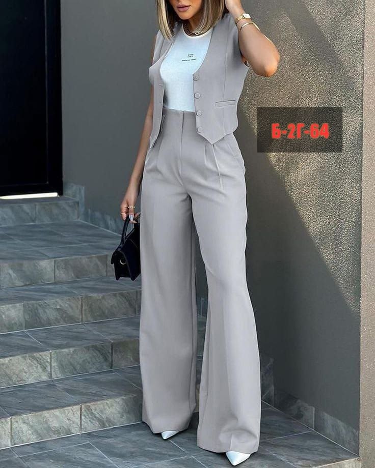 костюмы брючные,элегантный брючный костюм,костюмы двойки,брючный костюм с жилеткой,костюм двойка женская