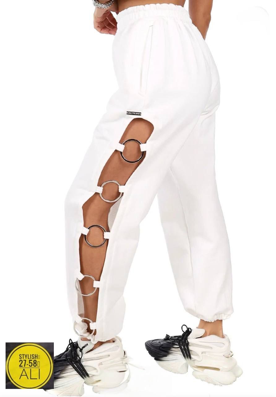 джоггеры женские,штаны женские модные,штаны белые,спортивные джоггеры женские,штаны джогеры